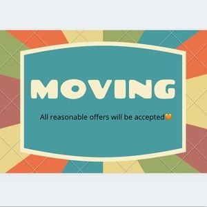 Moving - Make Me An Offer 🧡